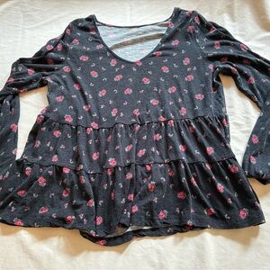 Y2K Romantic Feminine Boho Fairy Coquette Cottage Core Tiered L whimsigoth